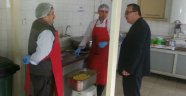 CEYLAN, Mantarkaya Yemek Tesislerini Ziyaret Etti.