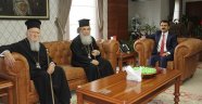 FENER RUM PATRİĞİ BARTHOLOMEOS VALİ AKTAŞ’I MAKAMINDA ZİYARET ETTİ