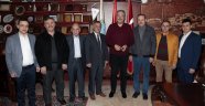Fırıncılar Odası Başkanı Dipici , ve Yönetim Kurulu Üyelerinden Ünver'e Nezaket Ziyareti.