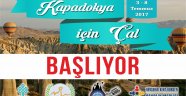 GENÇLER KAPADOKYA İÇİN ÇALACAK