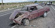 GÜLŞEHİR NEVŞEHİR YOLUNDA KAZA...