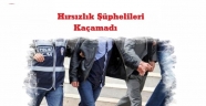 Hırsızlık Şüphelileri Asayiş Şube Müdürlüğünden Kaçamadı.