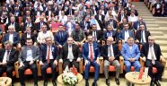 HİSARCIKLIOĞLU VE PARMAKSIZ OSBÜK GENEL KURULUNA KATILDI