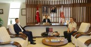 İl Jandarma Komutanı Yiğit’ten Rektör Bağlı’ya Ziyaret