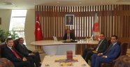 İlçe Kaymakamlarından Rektör BAĞLI’ya Ziyaret