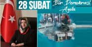 Kadın Kolları Başkanı Bilgiç, 28 Şubat'ı Unutmadık Unutturmayacağız.