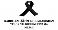 Kardelen Eğitim Kurumlarından Teröre Lanet