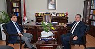 Kaymakam Çakır, Müftü Öztürk’ü Ziyaret Etti.