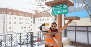 Kuşlar'ın Aç Kalmasını Önlemek Amacıyla Yemliklere Yem Bırakıldı. 