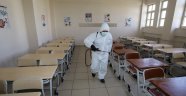 LGS SINAVI İÇİN OKULLAR DEZENFEKTE EDİLDİ