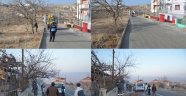 Mahalle Yollarında Görüşü Engelleyen Ağaçlar Budanıyor
