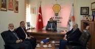 MÜFTÜ ÖZTÜRK AK PARTİ İL BAŞKANI TANRIVER’İ ZİYARET ETTİ