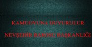 Nevşehir Barosu Aydınlar Bildirisi Adı Altında Yapılan Açıklamayı Kınadı