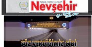 NEVŞEHİR BELEDİYE'Sİ BÜLTENİ YAYINDA
