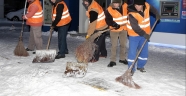 Nevşehir Belediyesi Kar Mücadelesinde