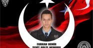 Nevşehir Emniyet Müdürlüğü'nden Şehit Furkan Demir İçin Taziye Mesajı.