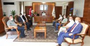 Nevşehir Gazeteciler Cemiyeti’nden Vali Becel’e ziyaret