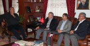 NEVŞEHİR TİCARET BORSASI YÖNETİM KURULU ÜYELERİNDEN ÜNVER’E ZİYARET