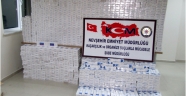 Nevşehir'de Gümrük Kaçağı Sigara Baskını.
