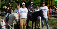 NEVŞEHİRLİ ÇOCUKLARI PONY ATLARLA BULUŞTURAN ETKİNLİK