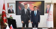 NEVÜ Rektörü Prof. Dr. Semih Aktekin’den Nevşehir Gençlik ve Spor İl Müdürü Keskin’e Ziyaret