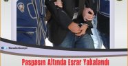 Paspasın Altında Esrar Yakalandı