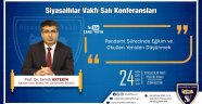 Rektör Aktekin “Pandemi Sürecinde Eğitim ve Okulları Yeniden Düşünmek” Üzerine Konuşacak