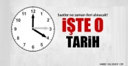 Saatler'in İleri Alınacağı Tarih; Belli Oldu... 2016