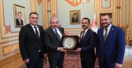 TBMM BAŞKANI ŞENTOP’A ZİYARET