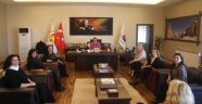 TOBB İL KADIN GİRİŞİMCİLER KURULU BAŞKANLARINDAN PARMAKSIZ’A ZİYARET