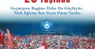 URGENÇ; 28 YILLIK BİRİKİMİN HAKLI GURURUNU TAŞIYORUZ.