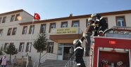 Ürgüp İmam Hatip Lisesinde Yangın ve Kurtarma Tatbikatı Yapıldı.
