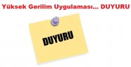 Yüksek Gerilim Uygulaması‏... DUYURU