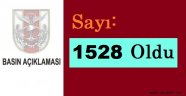 Zeytindalı Harekatında 1528 Terörist Etkisiz Hale Getirildi.