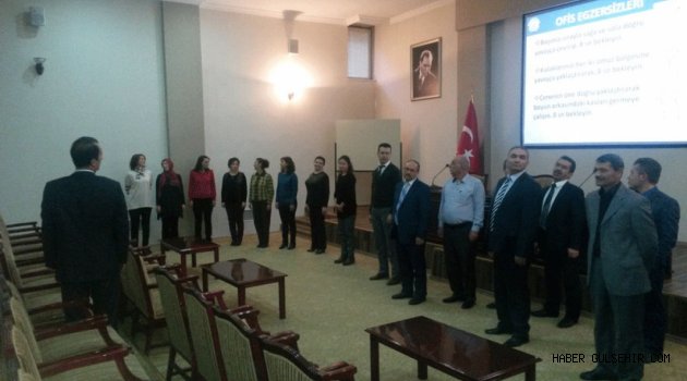 Temel İş Sağlığı ve Güvenliği Eğitimleri Tamamlandı