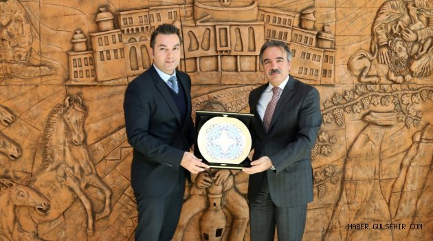 THY Nevşehir Satış Müdürü Karaman’dan Rektör Bağlı’ya ziyaret