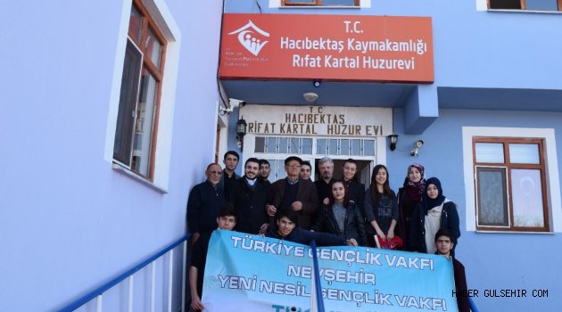 TÜGVA’LI GENÇLERDEN ANLAMLI ZİYARET