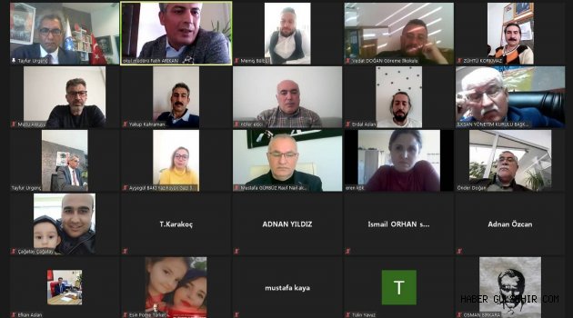 TÜRK EĞİTİM SEN; İLKSAN GÜNDEMİ İLE ÇEVRİMİÇİ TOPLANTI YAPTI.