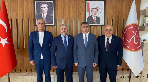Türk İnternet Medya Birliği Temsilcisi ve EkoAvrasya Vakfı heyetinden Rektör Aktekin’e Ziyaret