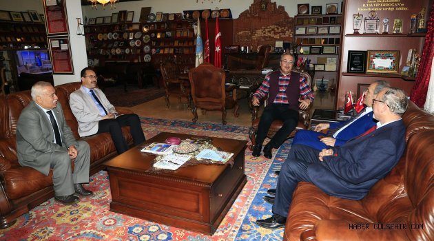 Türkiye Gazeteciler Federasyonu Başkanı Karaca, Belediye Başkanı Ünver’i Ziyaret Etti