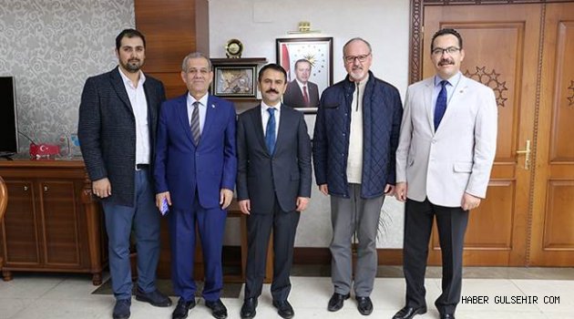 Türkiye Gazeteciler Federasyonu Başkanı Karaca'dan Vali Aktaş'a Ziyaret