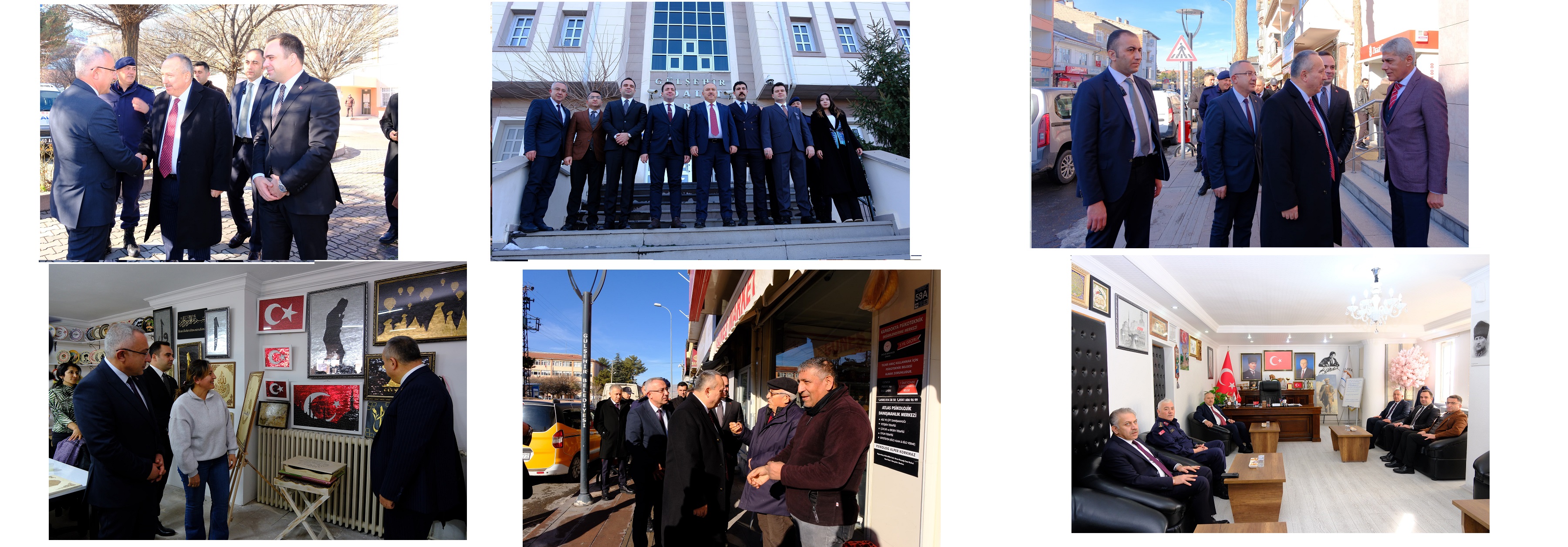 Vali Fidan'dan Gülşehir Ziyareti. 