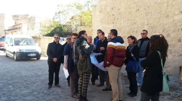 Uçhisar Eski köy Meydanı Projesinde Çalışmalar Devam Ediyor