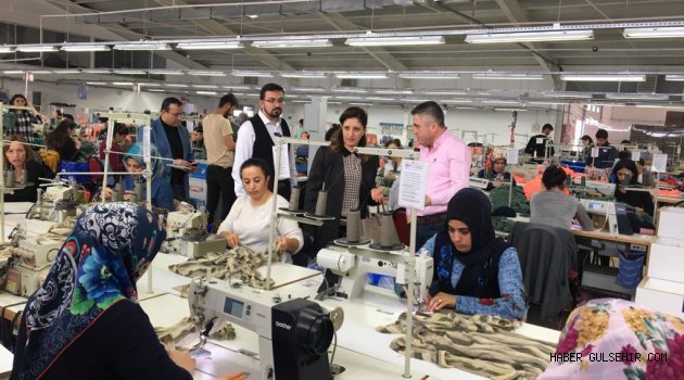 Vali Aktaş'dan Fabrika Çalışanlarına Ziyaret