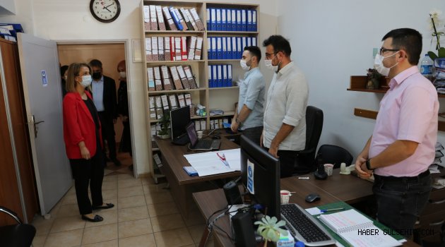 Vali Becel, İl Özel İdaresini Ziyaret Etti