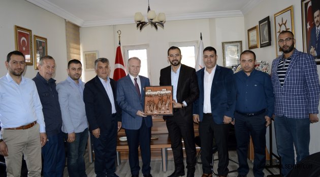 VALİ CEYLAN’DAN AK PARTİ İL BAŞKANI TANRIVER’E VEDA ZİYARETİ