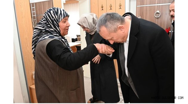 Vali Fidan'dan Şehit Semih Turgut'un Annesine Ziyaret