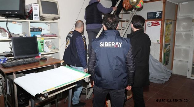 Yasa Dışı Bahis/Siber Denetimi ve Kumar/Oyun Makineleri Operasyonu Gerçekleştirildi