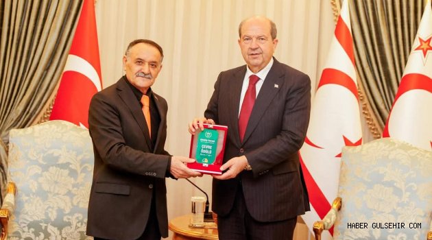 YEŞİL DOĞA DERNEĞİNDEN ERSİN TATAR'A ÇEVRE ÖDÜLÜ